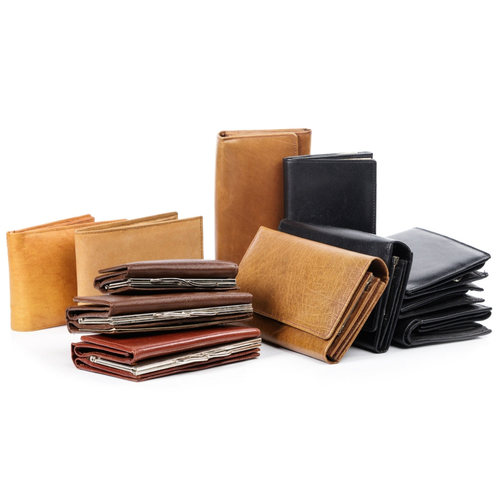 Leather Wallets & Purses 